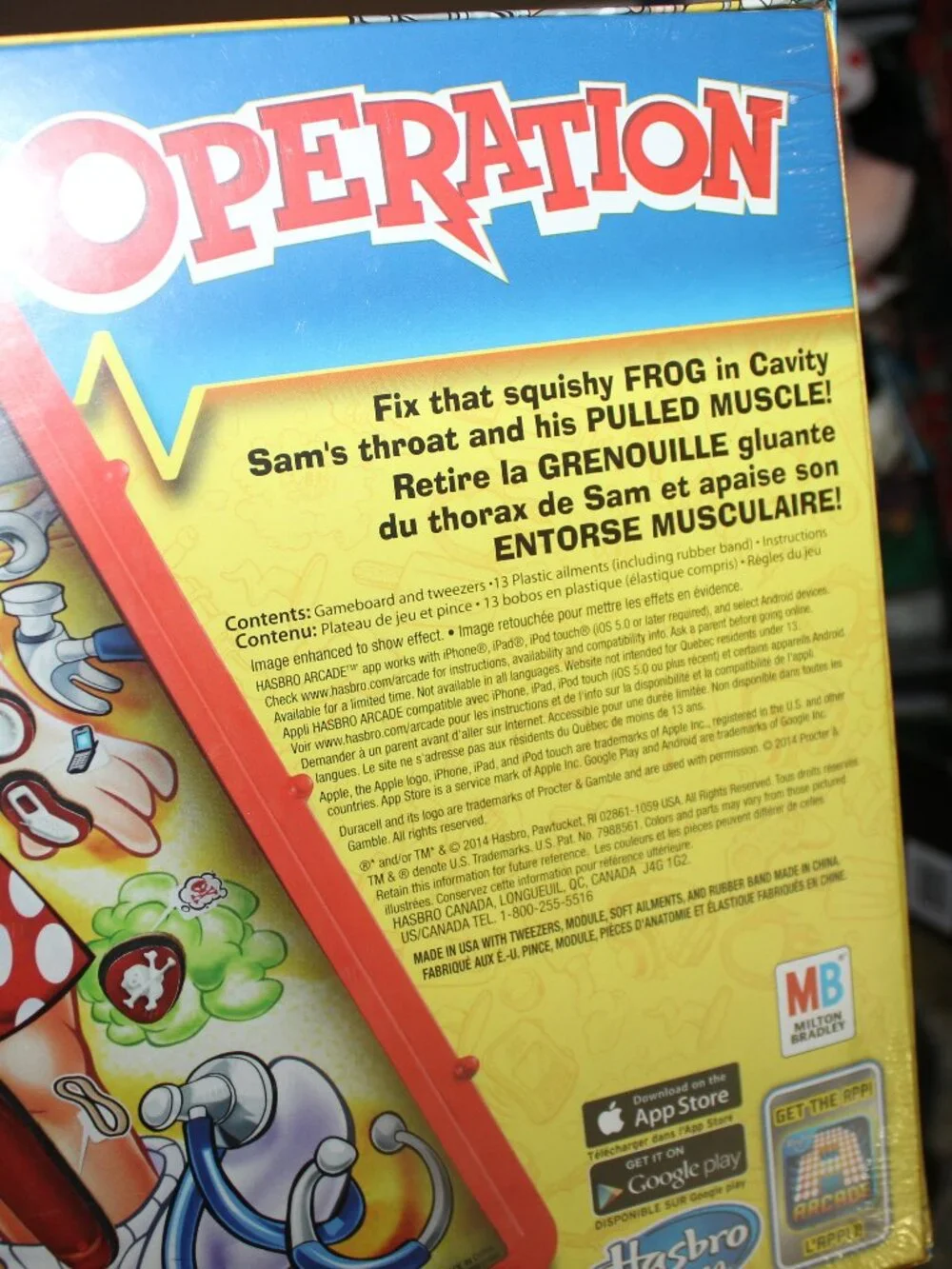 3/$88❤️new OPERATION Be The Doctor Classic Board Game Hasbro 2014 Made in USA - Picture 6 of 6
